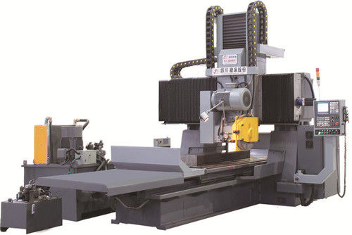 White Cnc Gantry Type Surface Grinding Machine