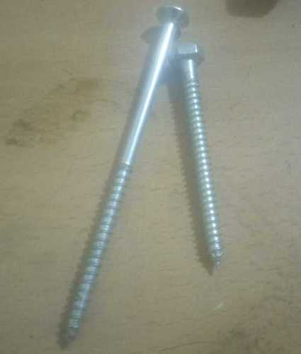 Polished Mild Steel Screw Bolt