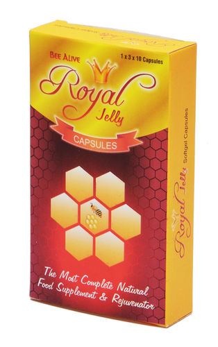 Natural Royal Jelly Capsule Grade: Medicine