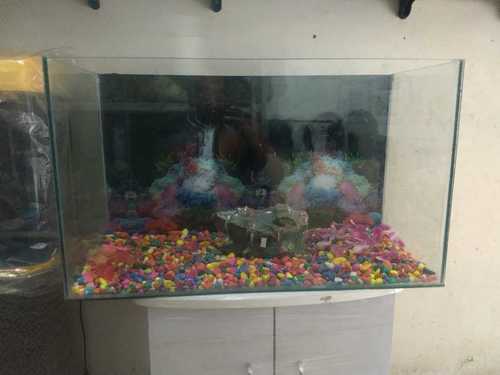Transparent Glass Fish Aquarium Tank