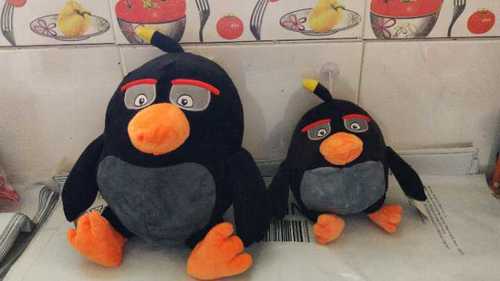 Black Angry Bird Soft Toy