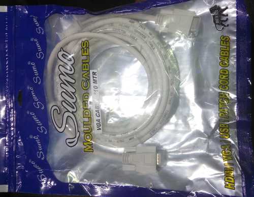 Data White Vga Cables 