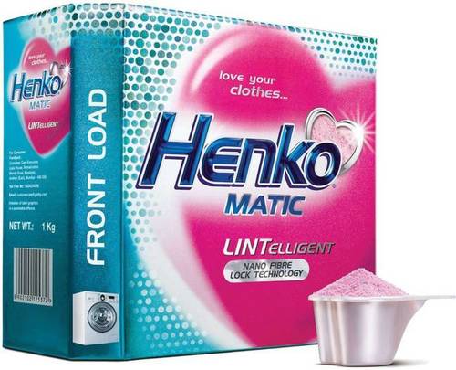 Henko Detergent Powder Application: Personal Care