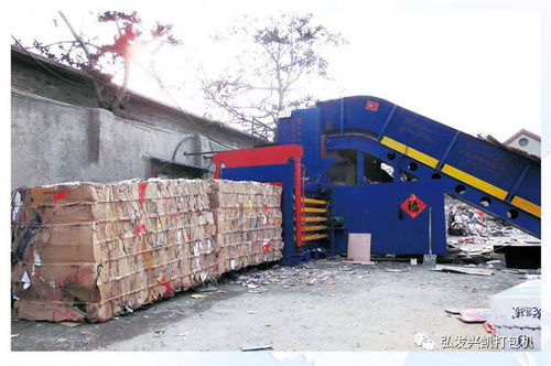 Automatic Horizontal Waste Plastic Baling Machine With Conveyor