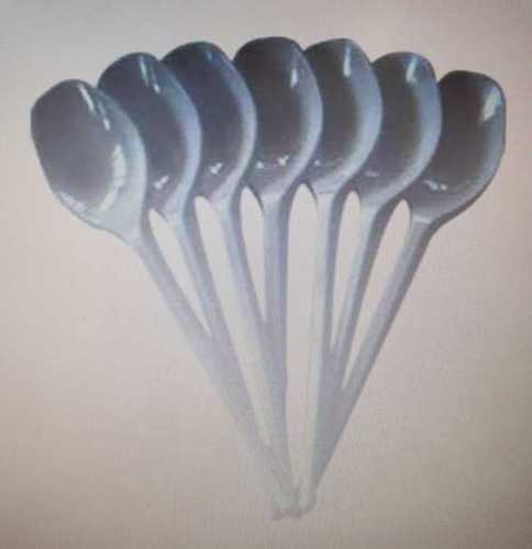 White Plain Plastic Disposable Spoon