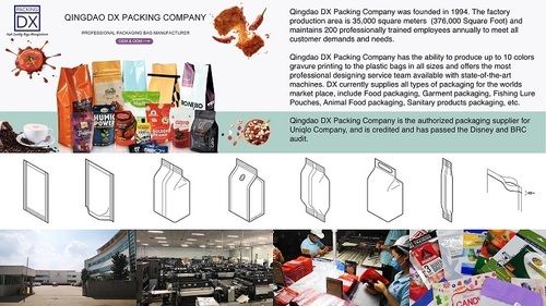 Multi Color Printed Pouch For Food Packaging