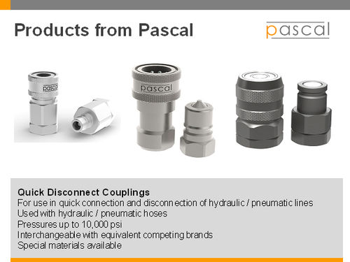 Quick Release Steel Coupling Application: Industrial