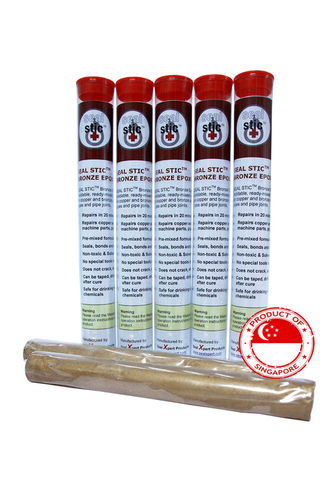 SS104 Seal Stic a   Quick Cure Bronze Epoxy Stick