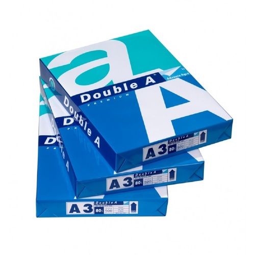 White Double A A3 Copy Paper 70 Gsm, 80 Gsm