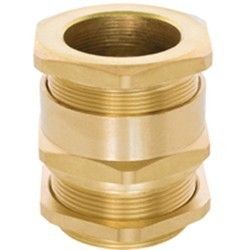 Double Compression Cable Gland - Brass Alloy | Durable, Water-Resistant, and Reliable Electrical Connection