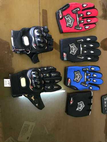 Synthetic Leather Full Finger Bike Gloves