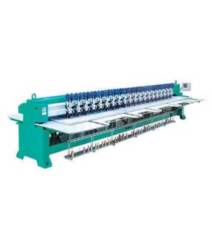 Red Commercial Embroidery Machine