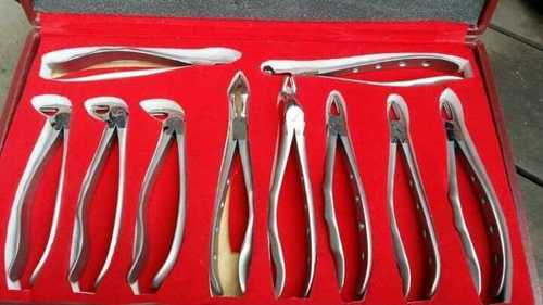 Stainless Steel Standard Tooth Extracting Forceps