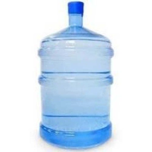 White 20 Ltr. Plastic Water Jar