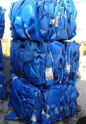 HDPE Blue Plastic Scrap