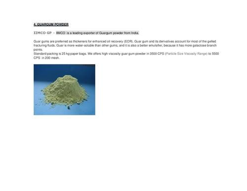 Industrial Guar Gum Powder