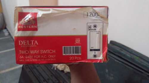 White Two Way Western Switches