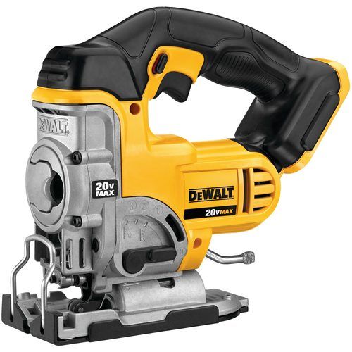 Dewalt Jigsaw - 5.5 Amp Motor, 0 - 3,100 Strokes per Minute , Keyless Blade Clamp and 4-Position Orbital Action for Versatile Cuts