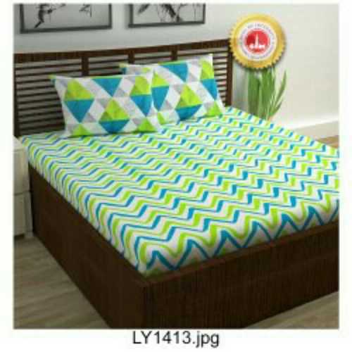 Any Printed Cotton King Size Bed Sheet, Size King Bed Sheets