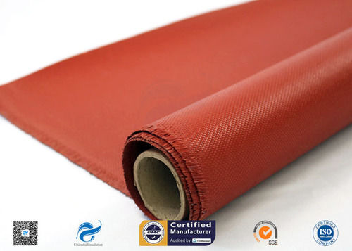 0.9Mm Silicone Coated Fiberglass Fabric For Welding Tear Resistance Application: Fire Prevention