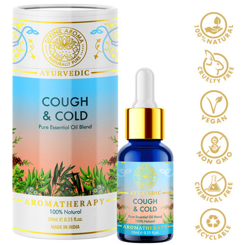 Divine Aroma Cough And Cold Essential Oil Blend