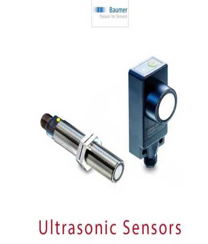 Industrial Electronic Ultrasonic Sensors