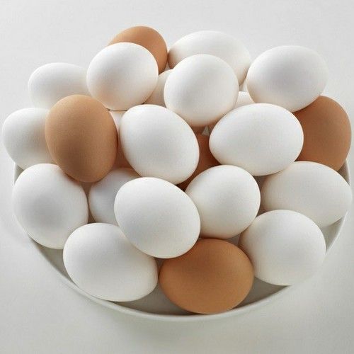  फ्रेश टेबल और ब्रायलर अंडे 