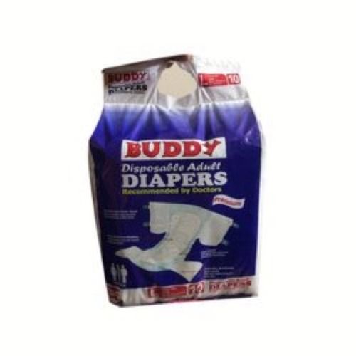 Skin Friendly Disposable Adult Diapers Size: Medium