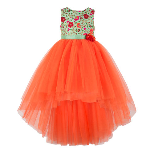 Toy Balloon Kids Yellow Hi-Low Girls Dress : Amazon.in: Fashion