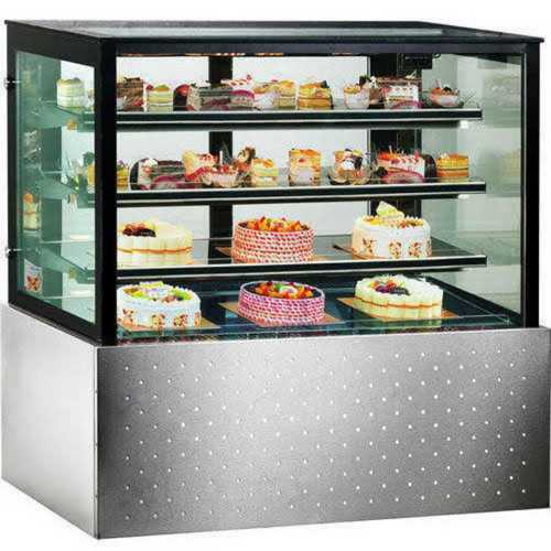 Led Lighting Cake Display Counter  Height: 4 Foot (Ft)