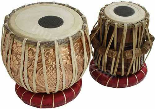 8-10Kg With 22Cm Head Diameter Music Tabla Body Material: Wood