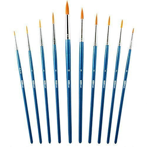 Blue Art Painting Brush Set