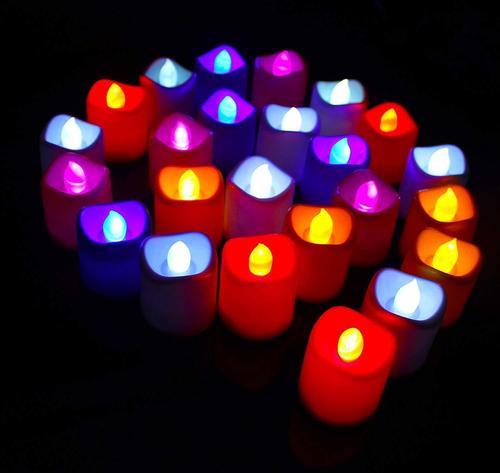 Multi Color Decorative Led Candle Light