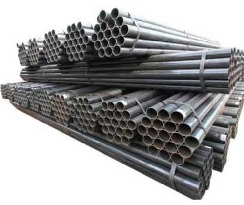 Round Mild Steel Grey Pipes