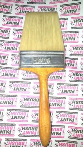 Wooden Flat Handle Paint Brush