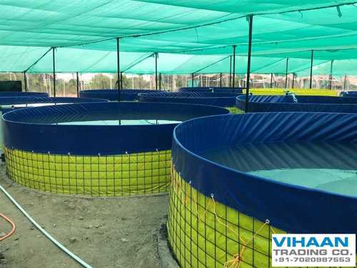 Double Coated Tarpaulin Biofloc Tank