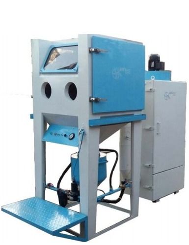 Portable Type Semi Automatic Grade Sand And Shot Blasting Cabinet Apb11082 Dimension(L*W*H): 2650 X 2560 X 2050 Millimeter (Mm)