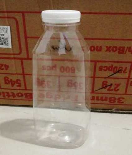 Transparent Plastic Milk Bottle