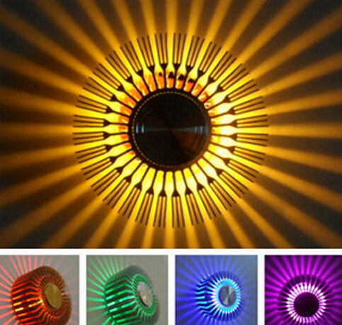 3W Sunflower Decorative Wall Lamp