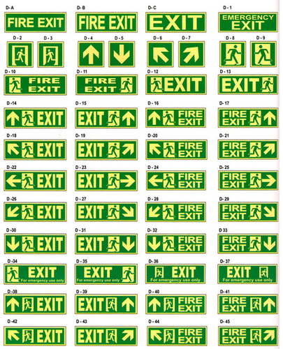 Fire Exit Signage By VISIBLE SAFETY SOLUTIONS