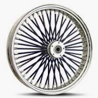 Motorcycle Wheel Spokes - Dual Flange, 40 Count, 16 Inch Rim Diameter, Lightweight And Flexible Design For Enhanced Durability