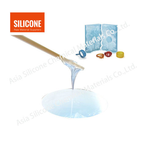 Transparent Liquid Silicone Rubber For Jewelry And Crystal Mold Making Hardness: 37 - 40 Shore A