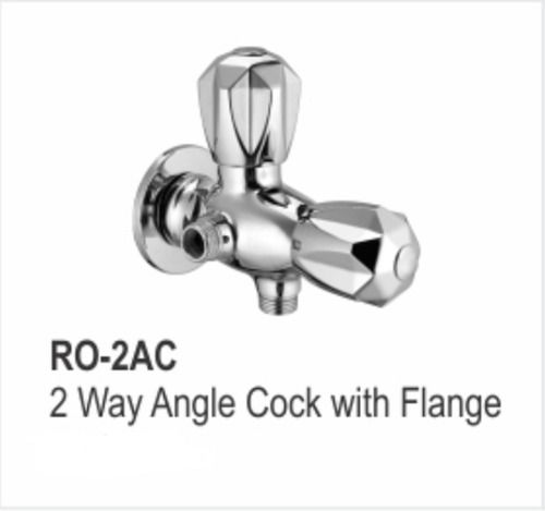 Bath Hardware Sets 2 Way Angle Cock With Flange Ro 2Ac