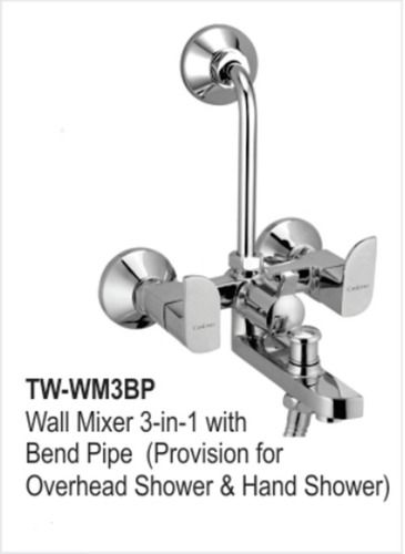  बाथ हार्डवेयर सेट 3 इन 1 वॉल मिक्सर 