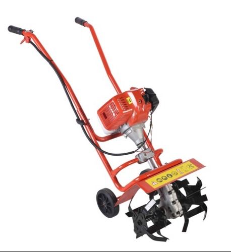 Orange Mini Petrol Gasoline Small Power Tiller