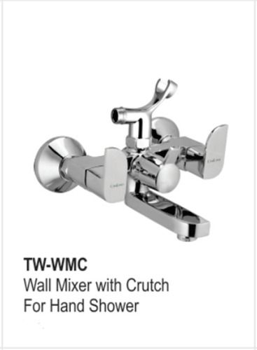 Bath Hardware Sets Wall Mixer With Crutch For Hand Shower