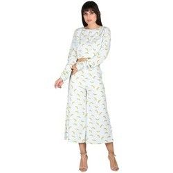 Ladies Banana Print Duo Set Dress Decoration Material: Cloths