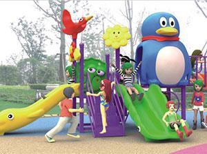 Outdoor Playground Multicolor Modern Children Slide