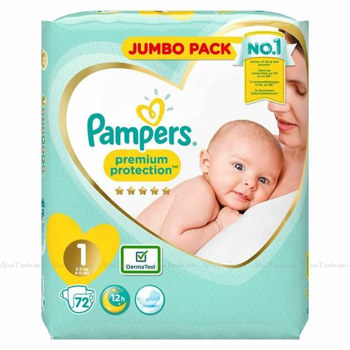 Pampers Premium Protection Baby Nappy 2-5kg Newborn