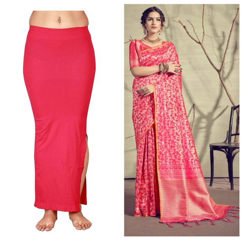 Seamless Saree Shapewear Petticoat (red) Bust Size: 30 Inch (in) at Best  Price in Bhiwandi